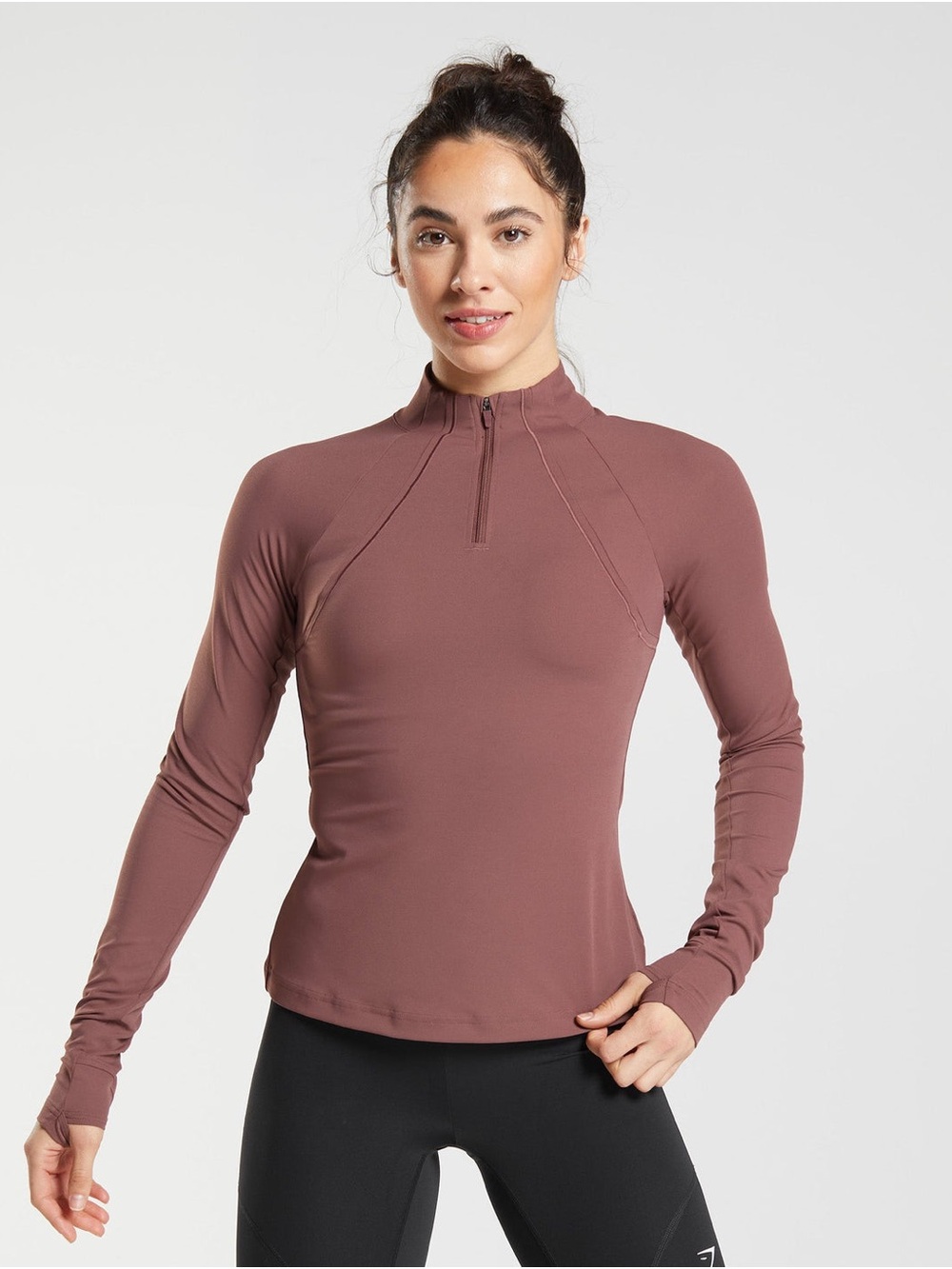 Gymshark Running 1/4 zip size M